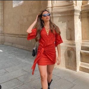 Zara double breasted Carla Dress M